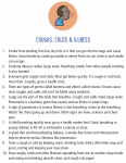 Coughs Colds & Illness Messages