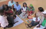 Working with Children on a Nutrition Inquiry, Mozambique
