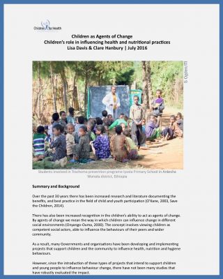 Children for Health Rapid Sift Cover