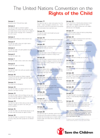 UN Convention on the Rights of the Child