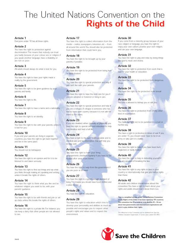 UN Convention on the Rights of the Child